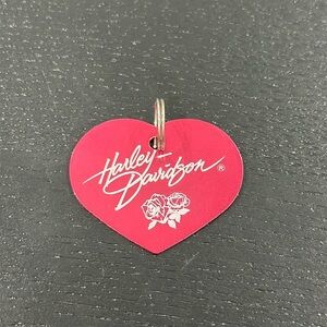 Harley-Davidson Metal Heart Dog Tag